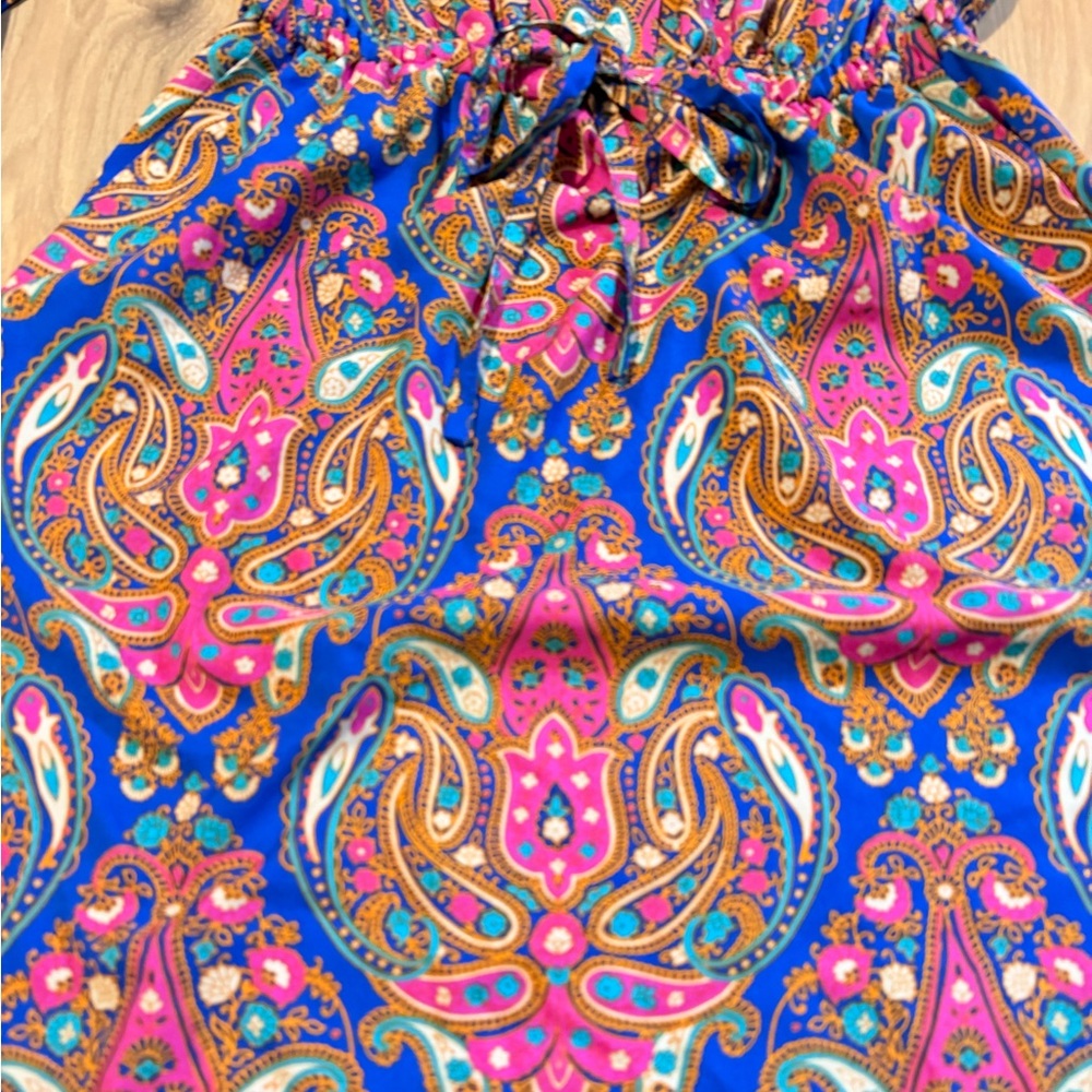 Merona Paisley 3/4 sleeve Dress - size XS - Picture 2 of 6